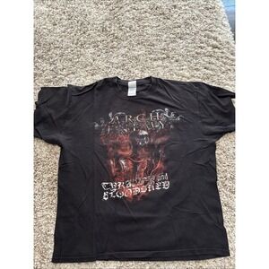 Arch‎ Enemy Black Short Sleeve T-shirt Size Large